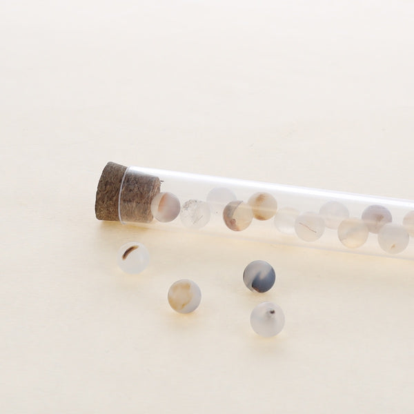 Agate Dendritique Givrée