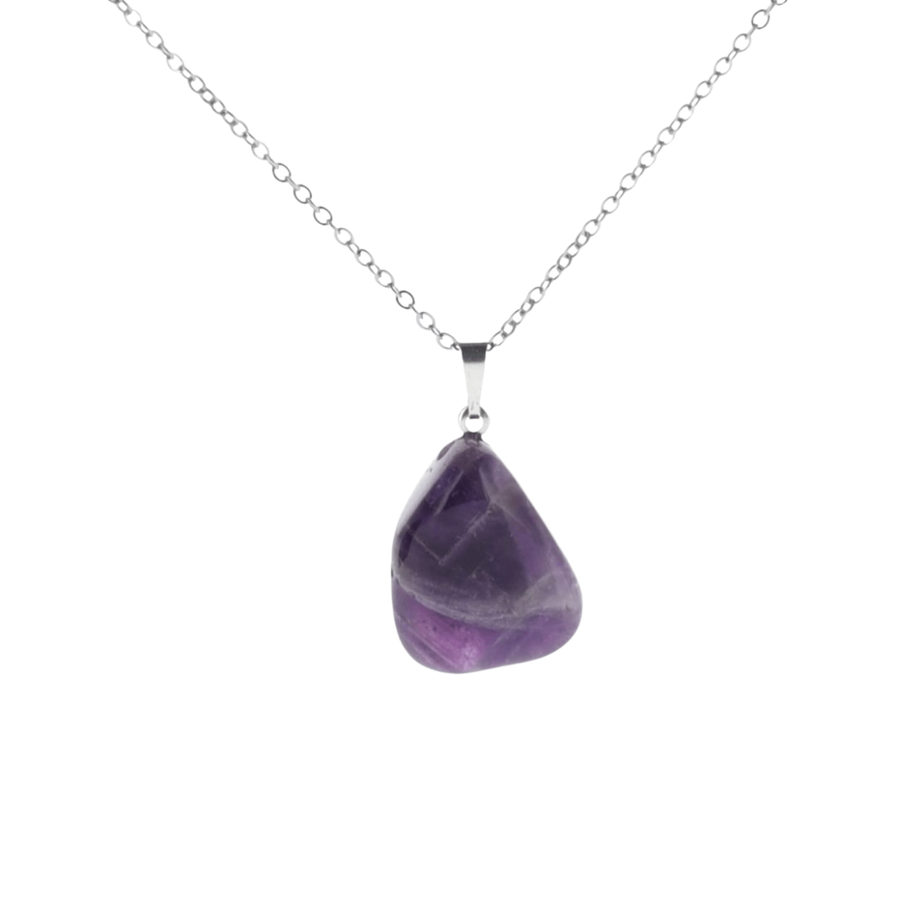 Pendentif Alaya - Améthyste Chevron (DB)