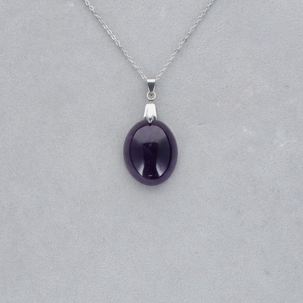Améthyste Extra Cabochon percé 18