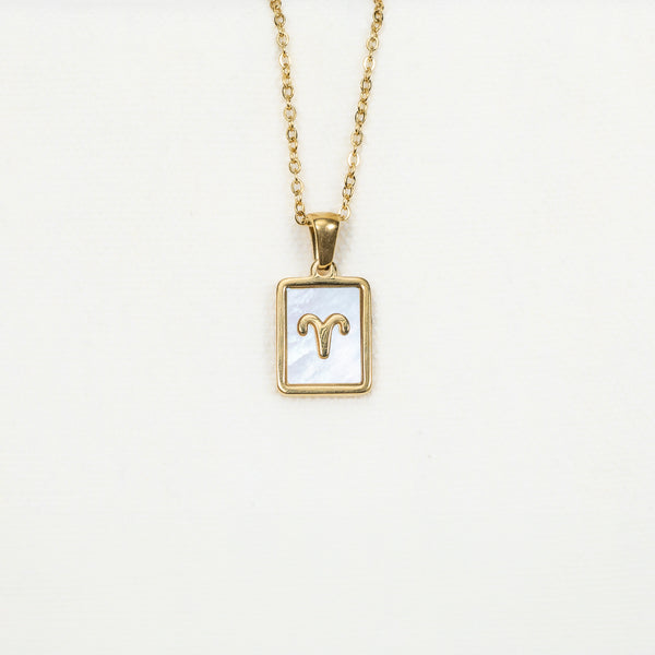 Pendentif Bélier - Nacre