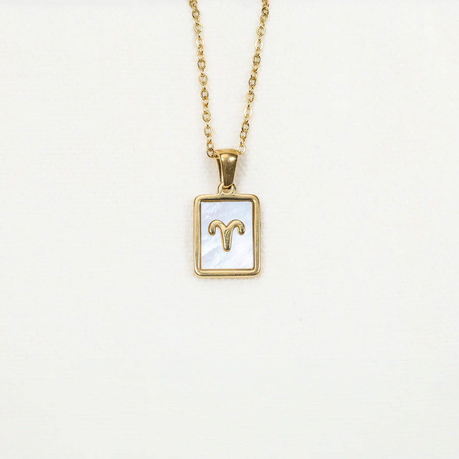 Pendentif Bélier - Nacre