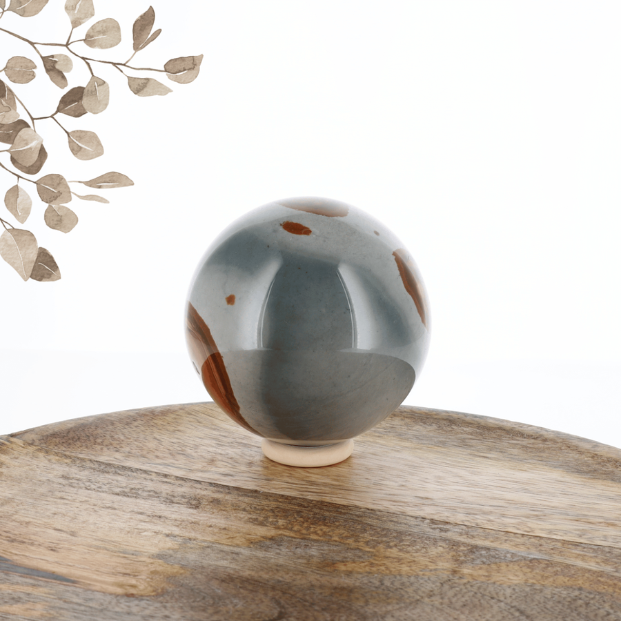 Boule Jaspe Polychrome 0.595kg