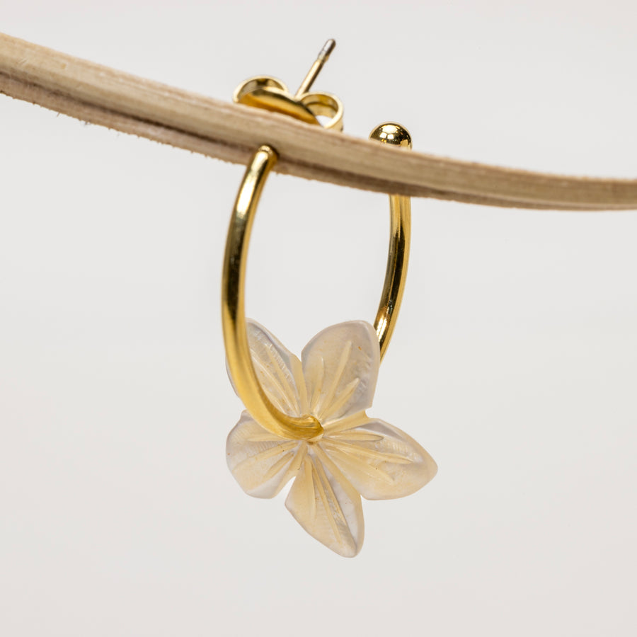 Boucles d'oreilles Lovana - Nacre