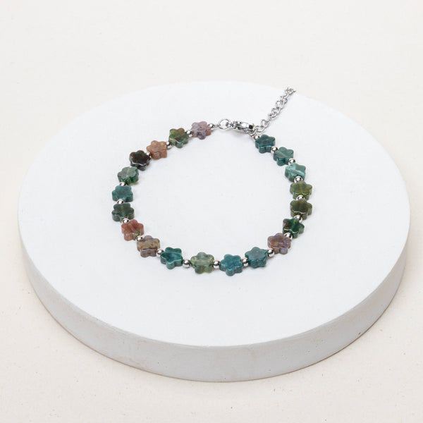Bracelet Fleur - Agate indienne