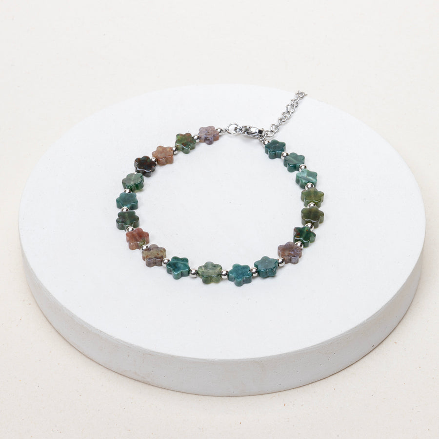 Bracelet Fleur - Agate indienne