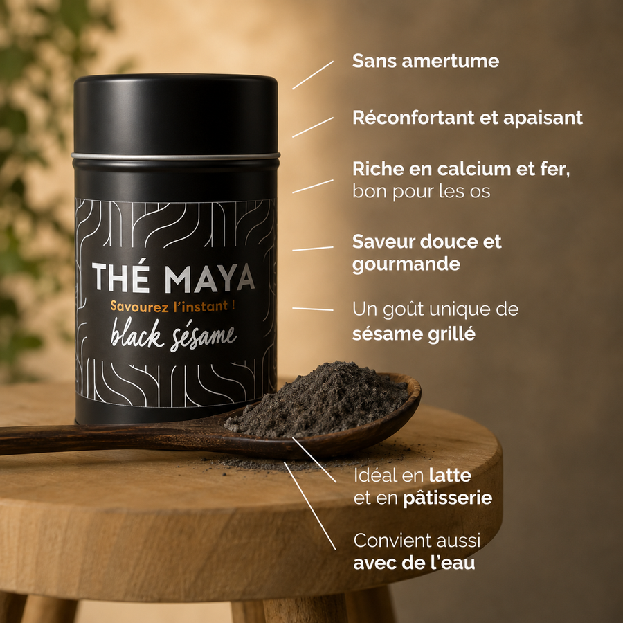 Black Sésame 100% naturelle - Poudre