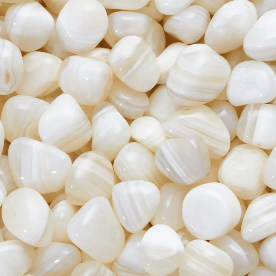 Agate blanche