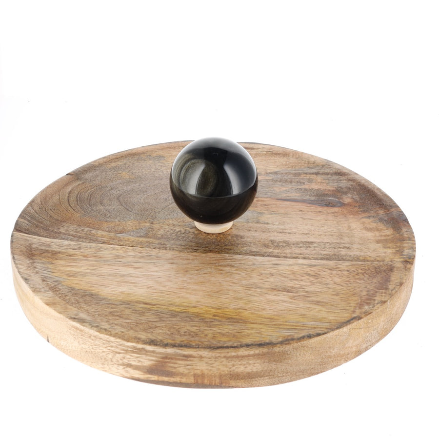 Boule Obsidienne Argentée 0.198kg
