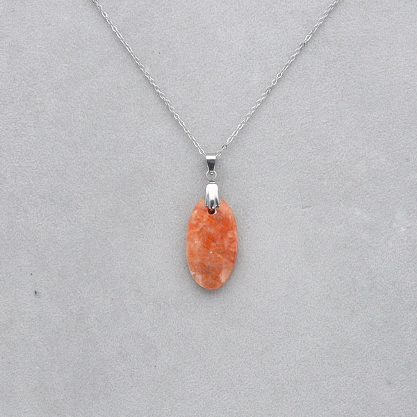 Calcite Orchidée Cabochon percé 3