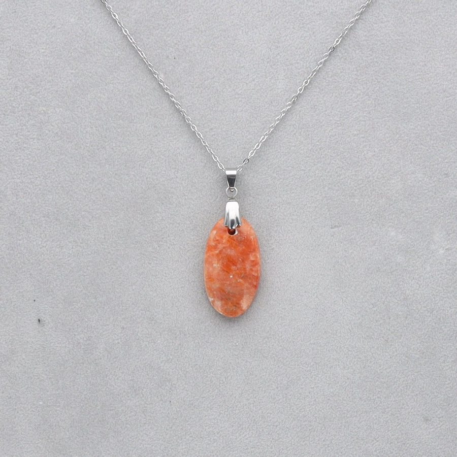 Calcite Orchidée Cabochon percé 3