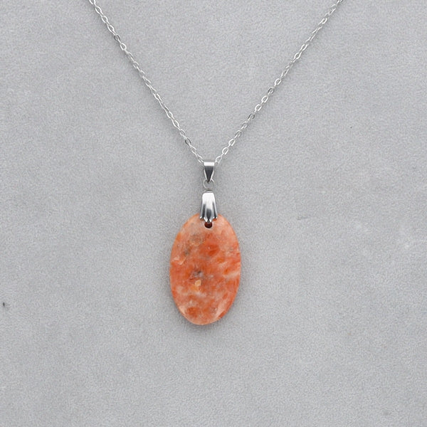 Calcite Orchidée Cabochon percé 30