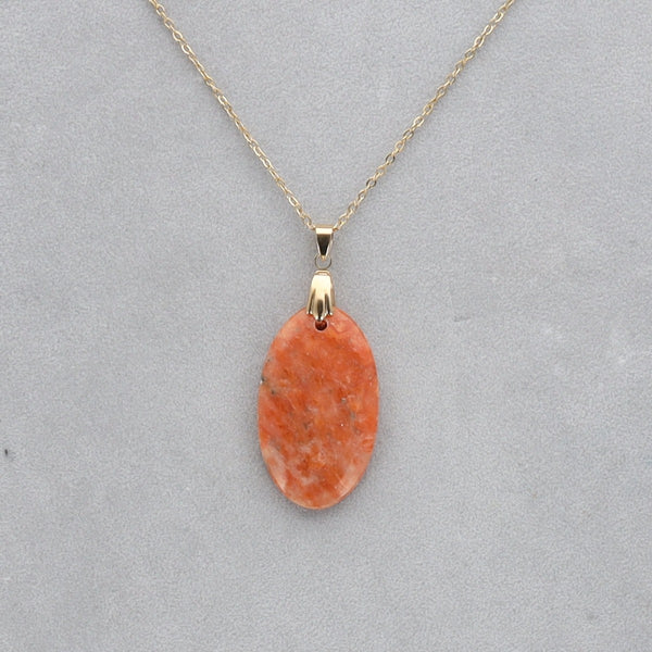 Calcite Orchidée Cabochon percé 33