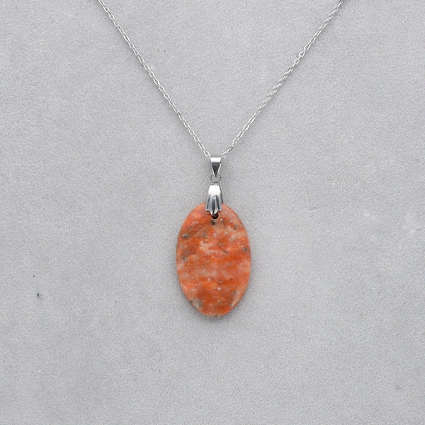 Calcite Orchidée Cabochon percé 4