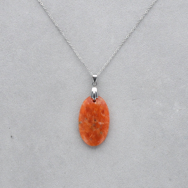 Calcite Orchidée Cabochon percé 6
