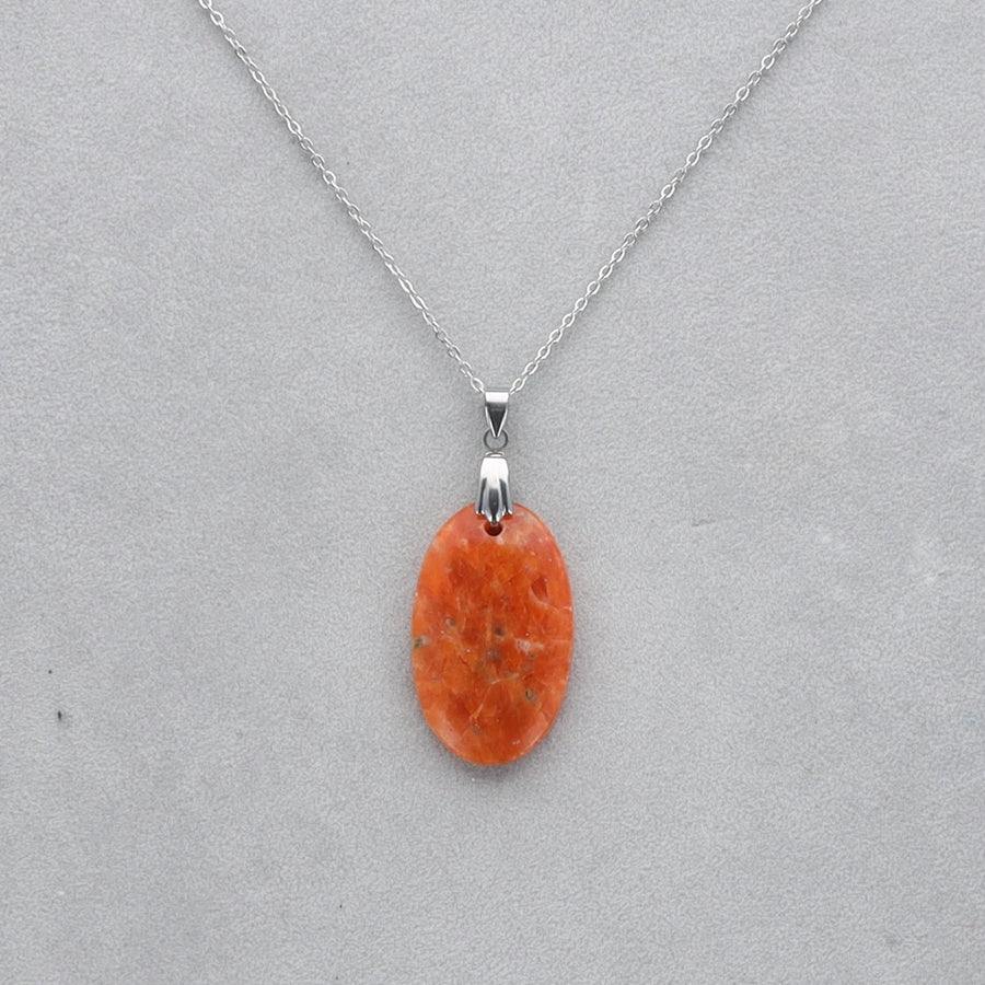 Calcite Orchidée Cabochon percé 6