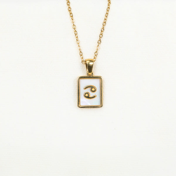 Pendentif Cancer - Nacre