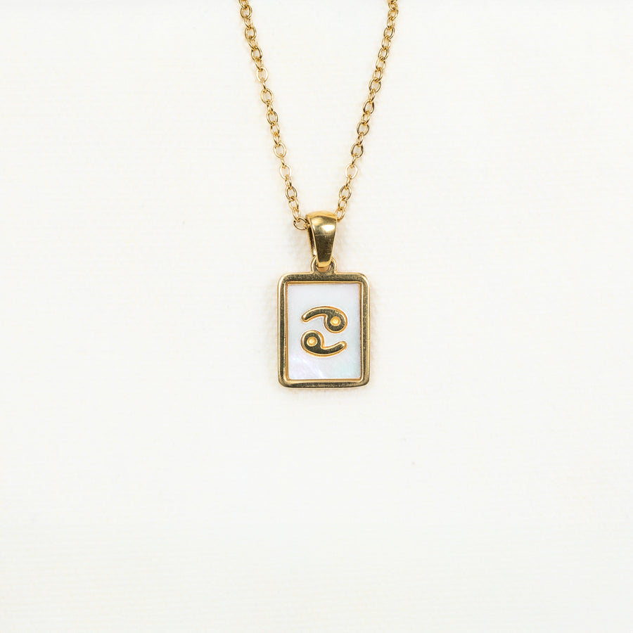 Pendentif Cancer - Nacre
