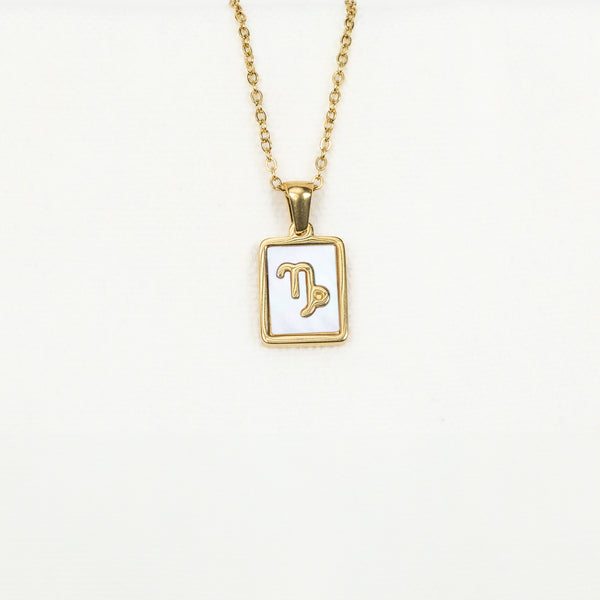 Pendentif Capricorne - Nacre