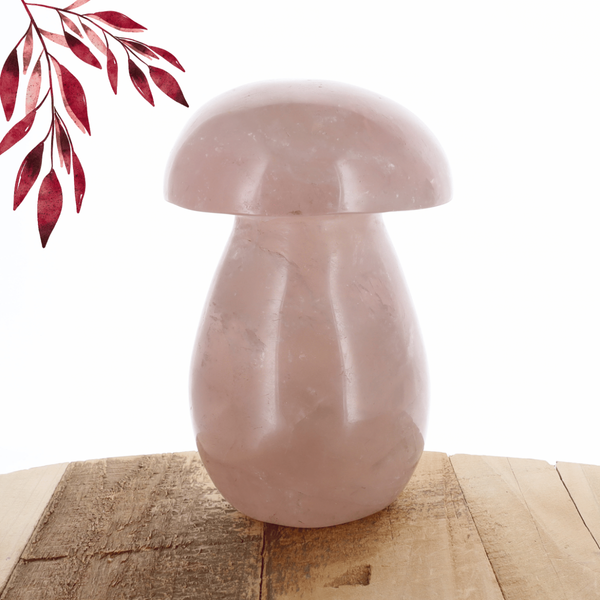 Champignon Quartz rose 1.810kg