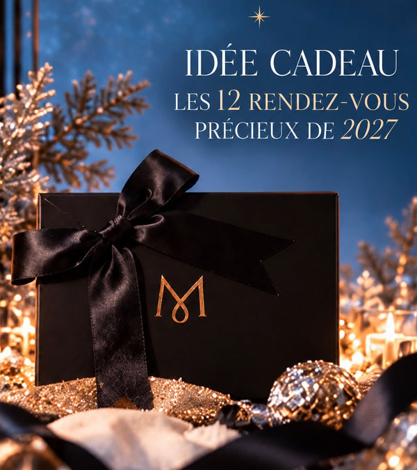 Idée cadeau : Les 12 rendez-vous précieux de 2027, coffret M Paris