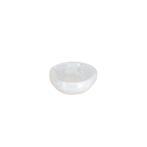 Bol Sélénite Rond 8cm