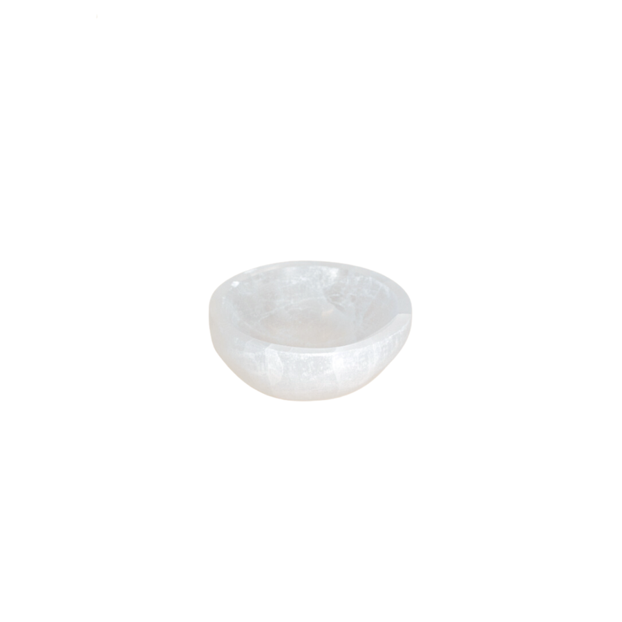 Bol Sélénite Rond 8cm
