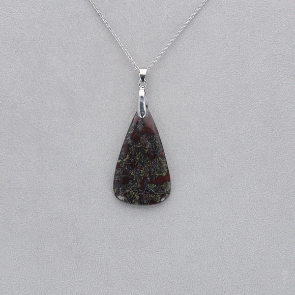 Dragon Vert Cabochon percé 6
