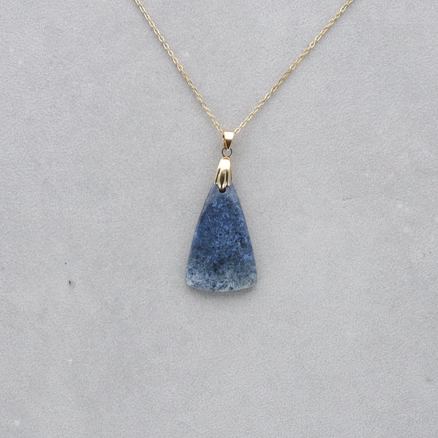 Dumortiérite Cabochon percé 16