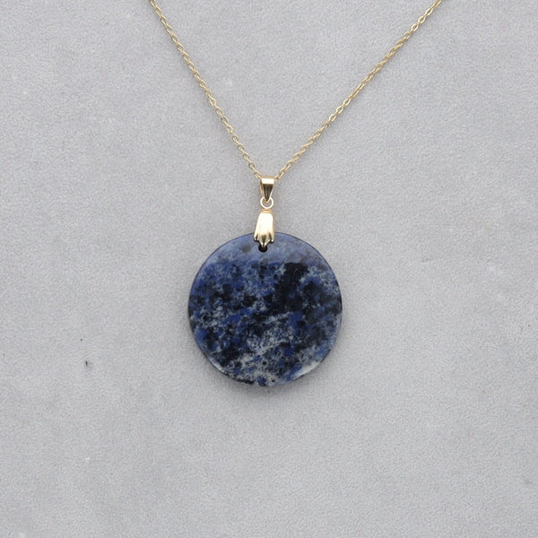 Dumortiérite Cabochon percé 17