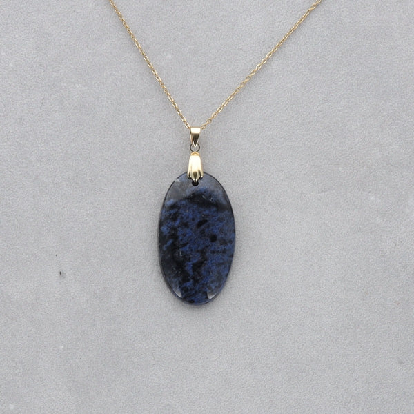 Dumortiérite Cabochon percé 19