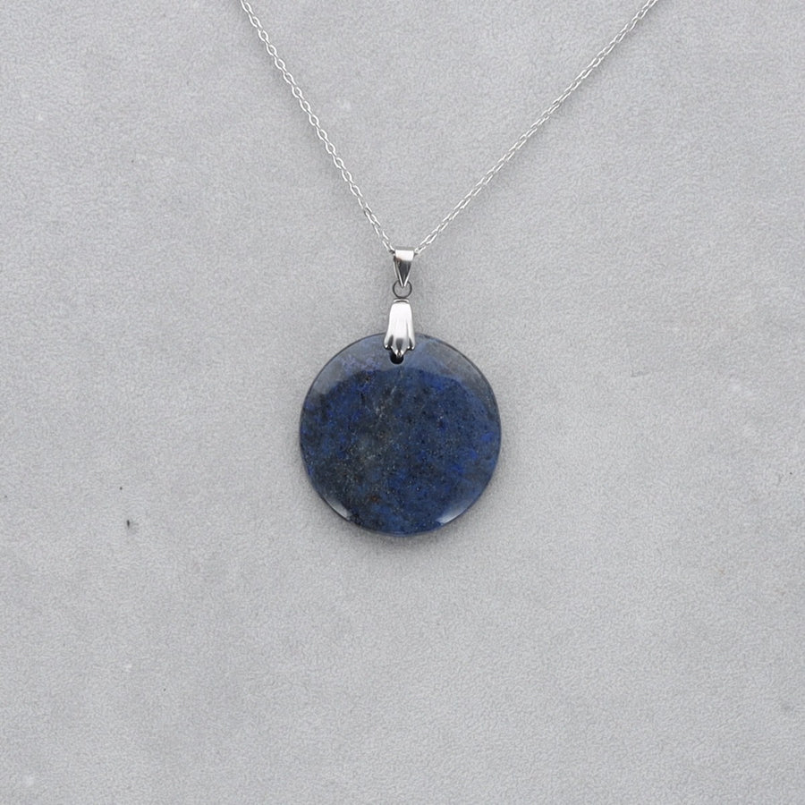 Dumortiérite Cabochon percé 9