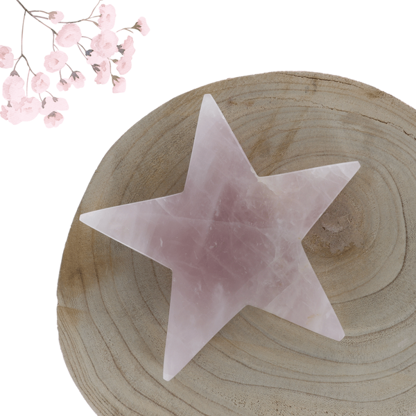 Etoile Quartz rose 0.875kg