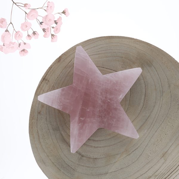 Etoile Quartz rose 0.860kg