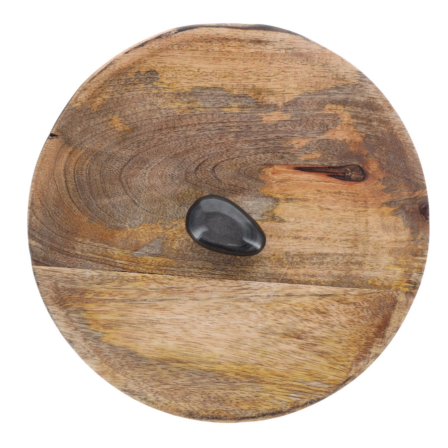 Galet Obsidienne Argentée 0.047kg