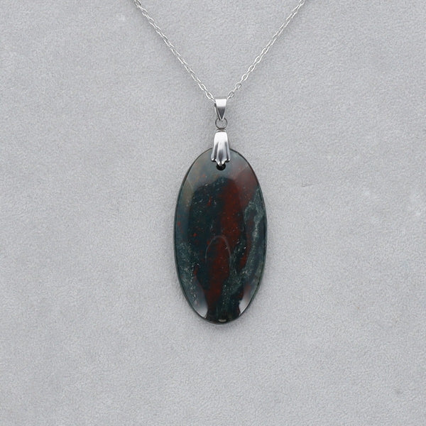 Héliotrope Cabochon percé 22