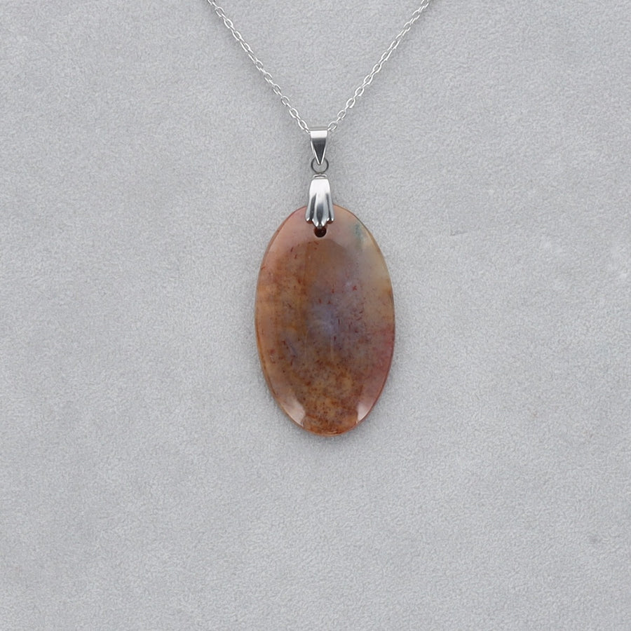 Héliotrope Cabochon percé 27