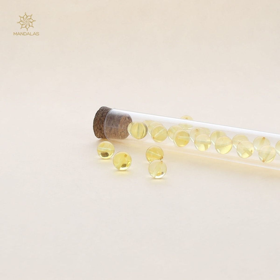 Ambre Honey 7mm (Lot de 10)