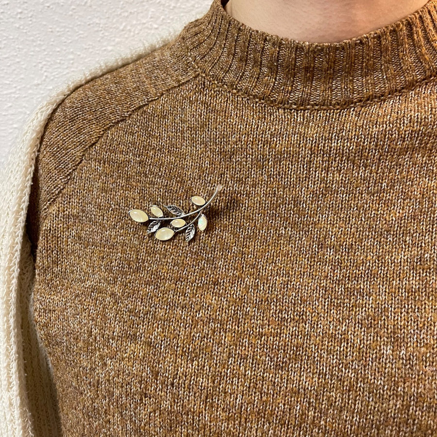 Broche en nacre