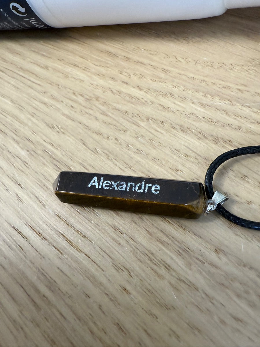 Pendentif Almar - Oeil de Tigre