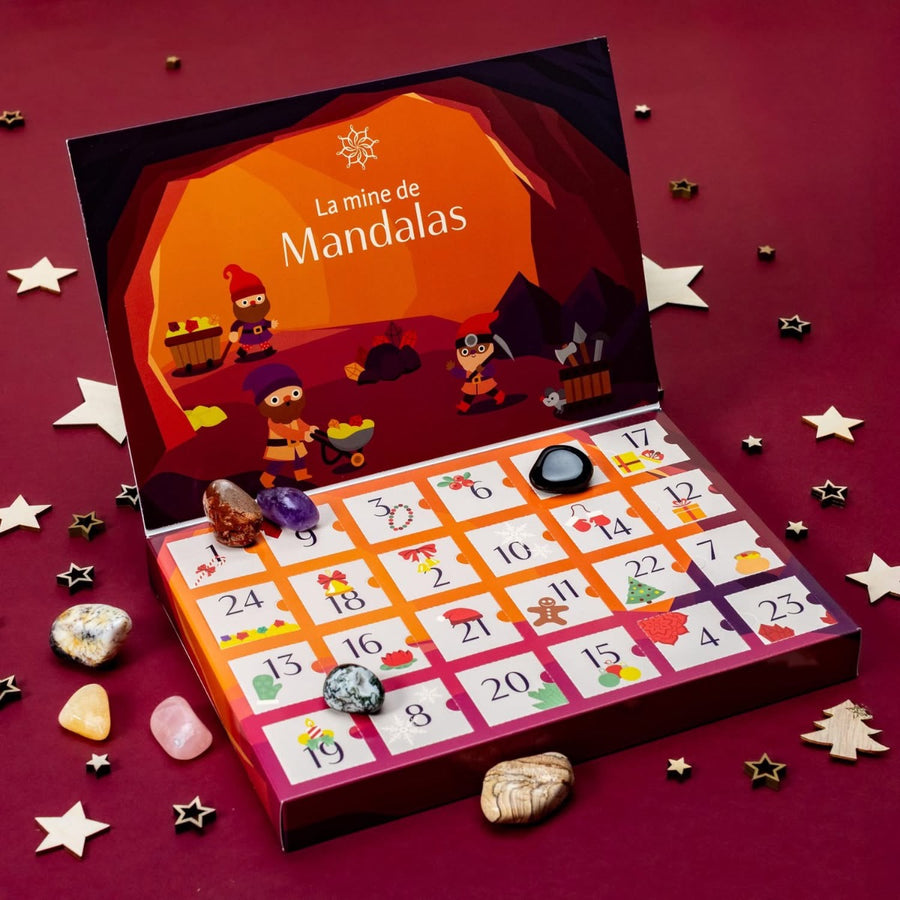Calendrier de l'avent 2025 - La mine de Mandalas