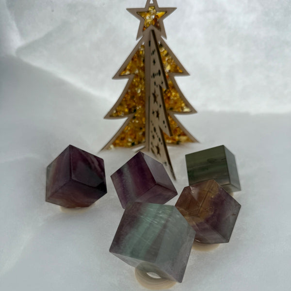 Cube Fluorite