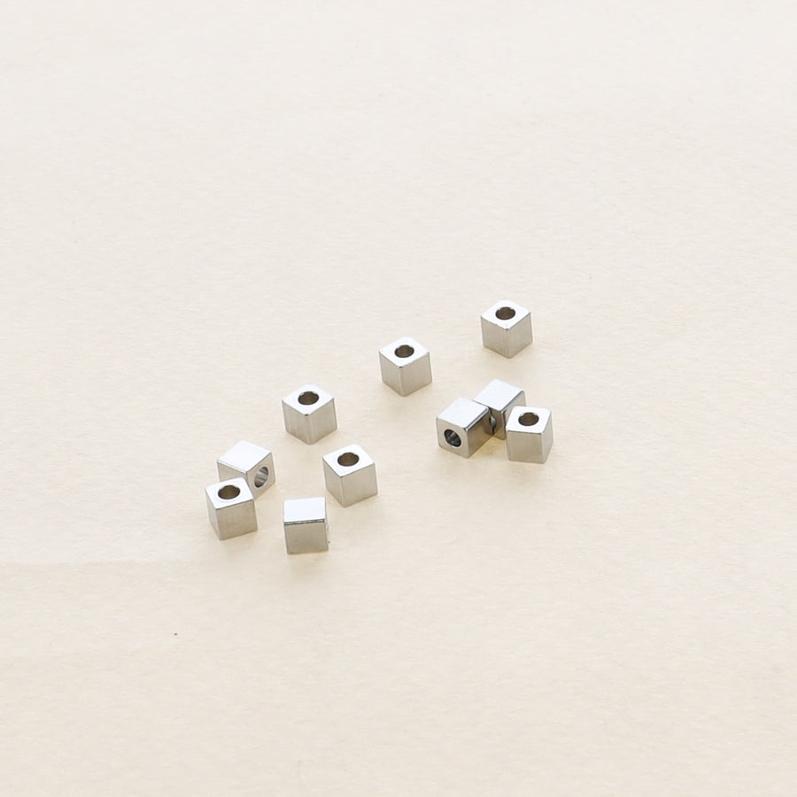 Cube argenté (lot de 10)