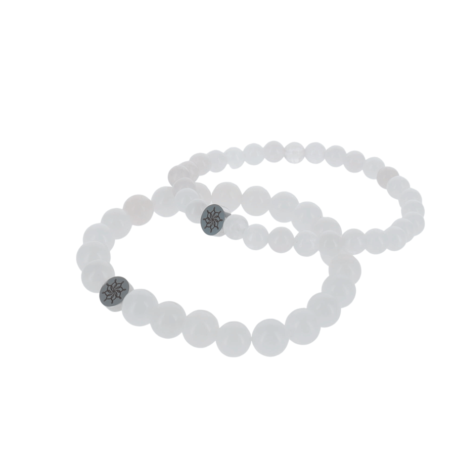 Bracelet Jade Blanc