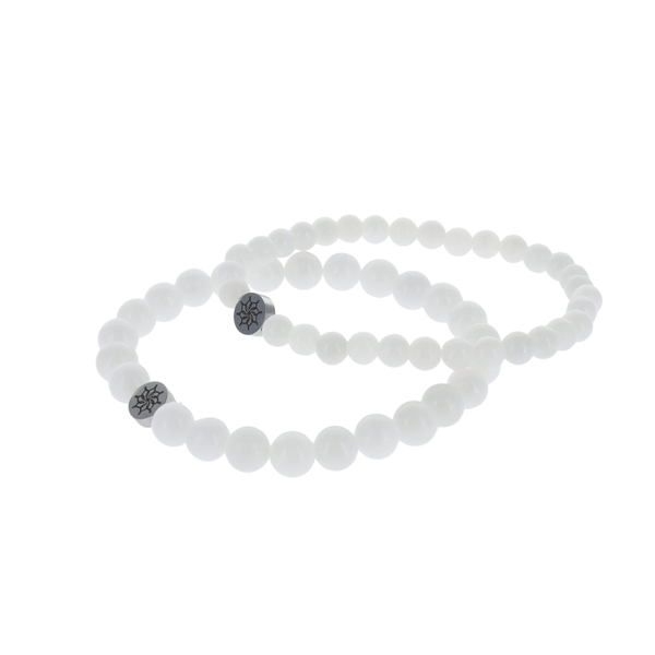 Bracelet Jade Blanc Qualité Extra