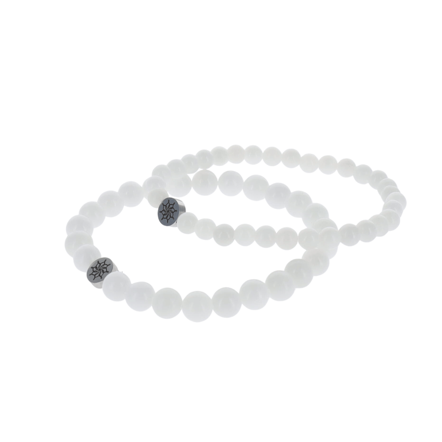 Bracelet Jade Blanc Qualité Extra
