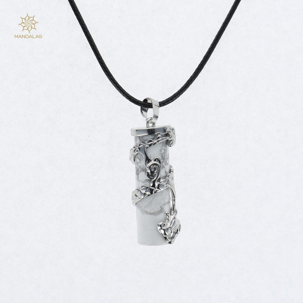 Pendentif RYU - Howlite