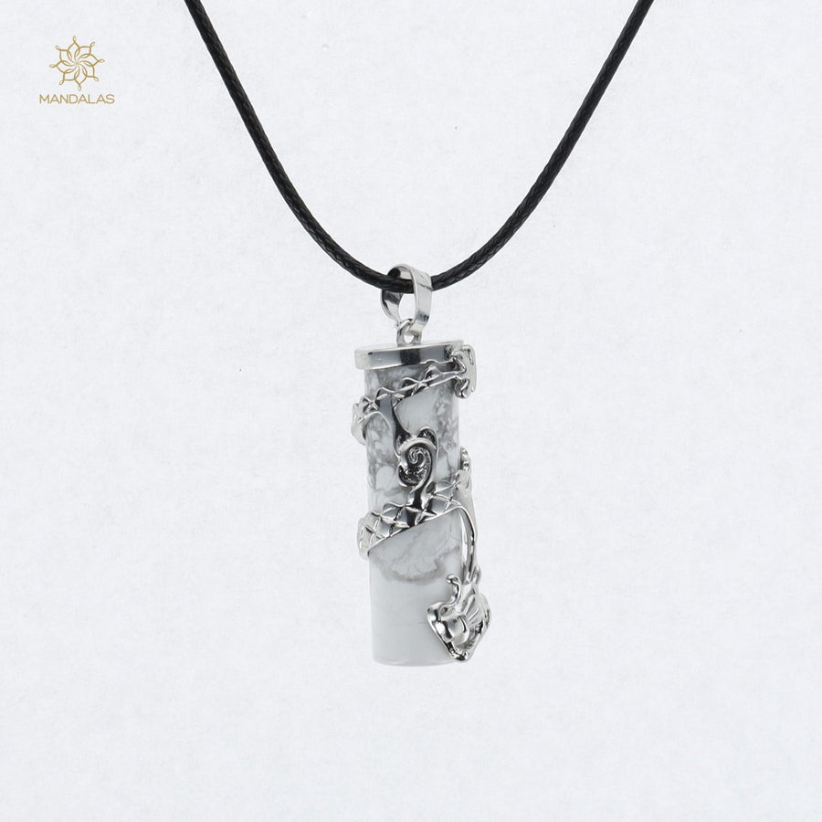 Pendentif RYU - Howlite (DB)