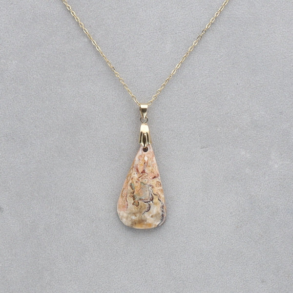 Jaspe Léopard Cabochon percé 29