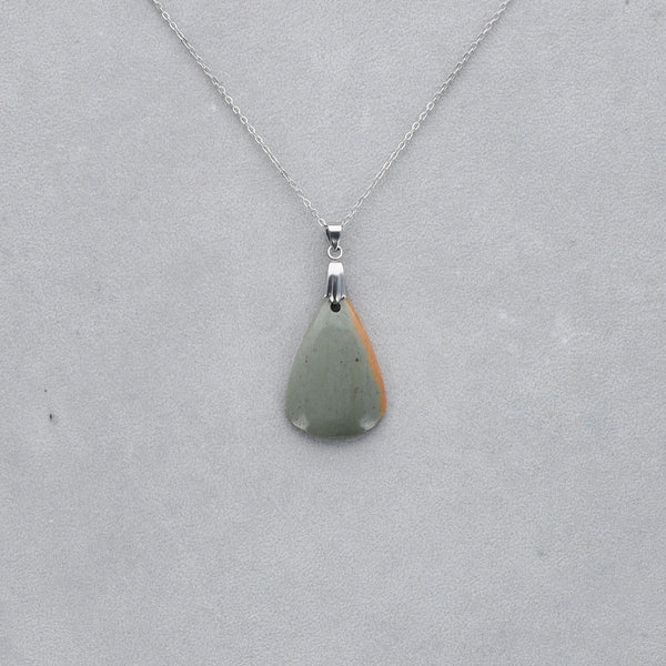 Jaspe Polychrome Cabochon percé 19