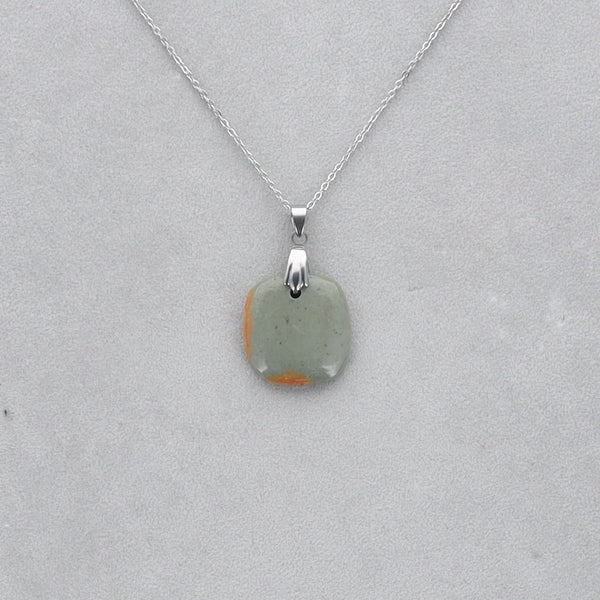 Jaspe Polychrome Cabochon percé 24